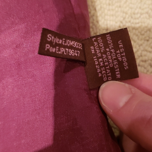 Eliza J Purple Dress, Sz 8 - Picture 4 of 8